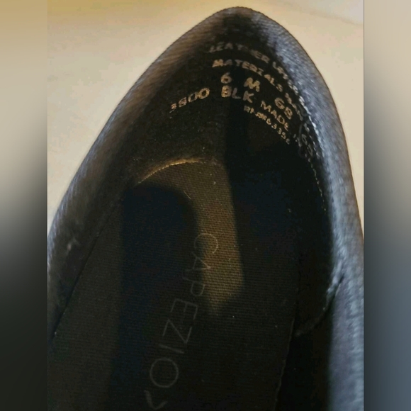 CAPEZIO Dance Tap Shoes size 6 GUC - Picture 3 of 5